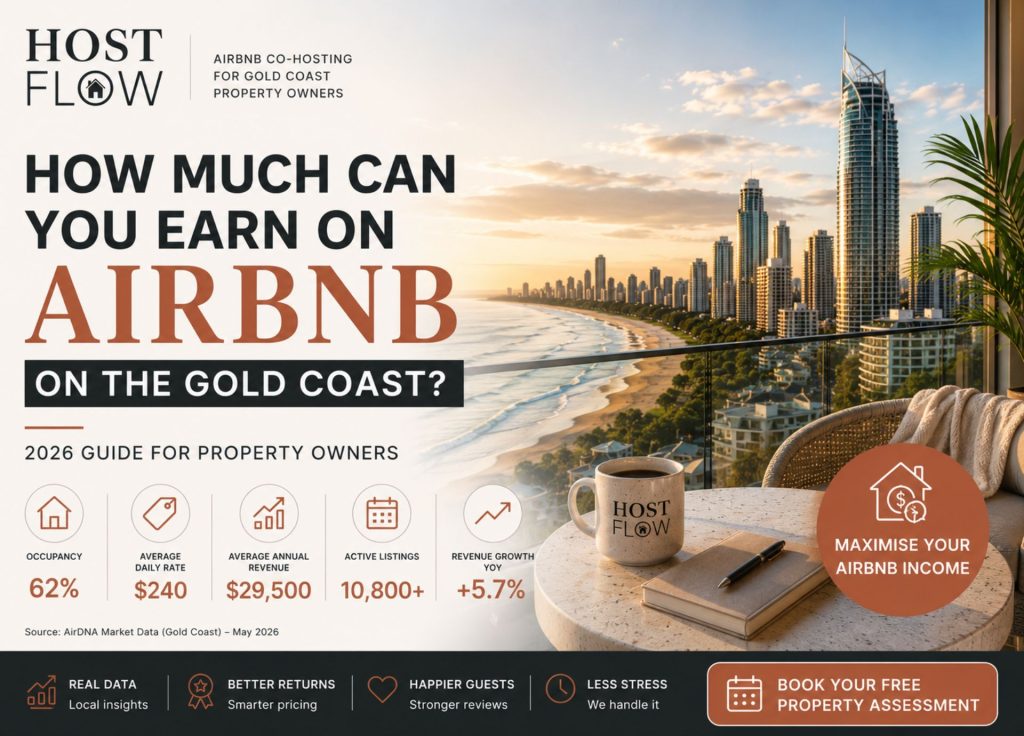How Much Can You Earn on Airbnb on the Gold Coast? (2026 Guide)